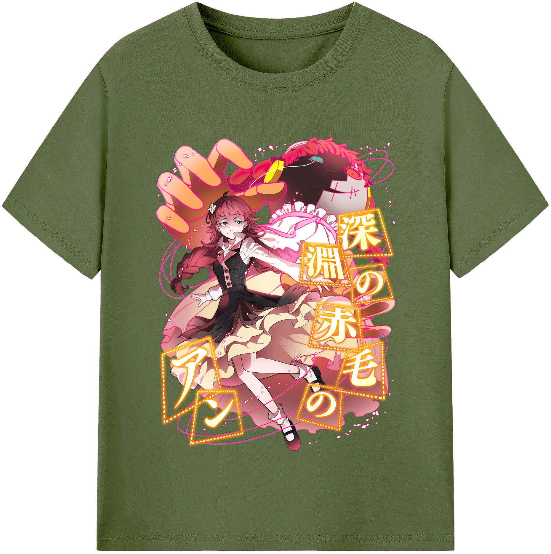 （画像用） 文豪ストレイドッグス Bungo Stray Dogs 綿100％半袖Tシャツ（フロントプリント）